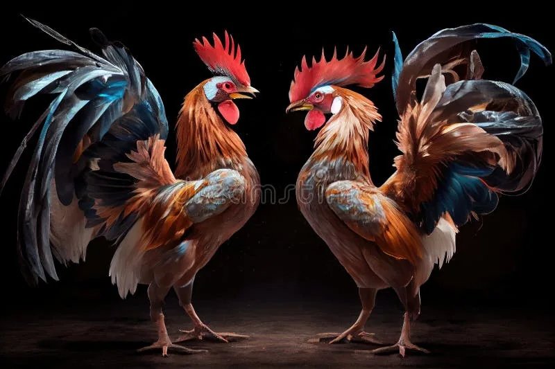 Ilustrasi arena permainan dengan suasana kompetitif